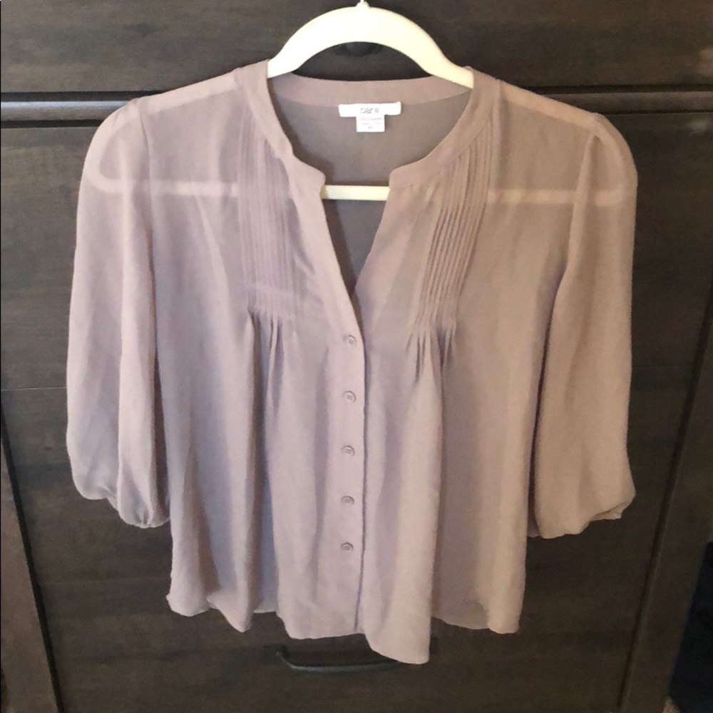 Shear dress shirt
